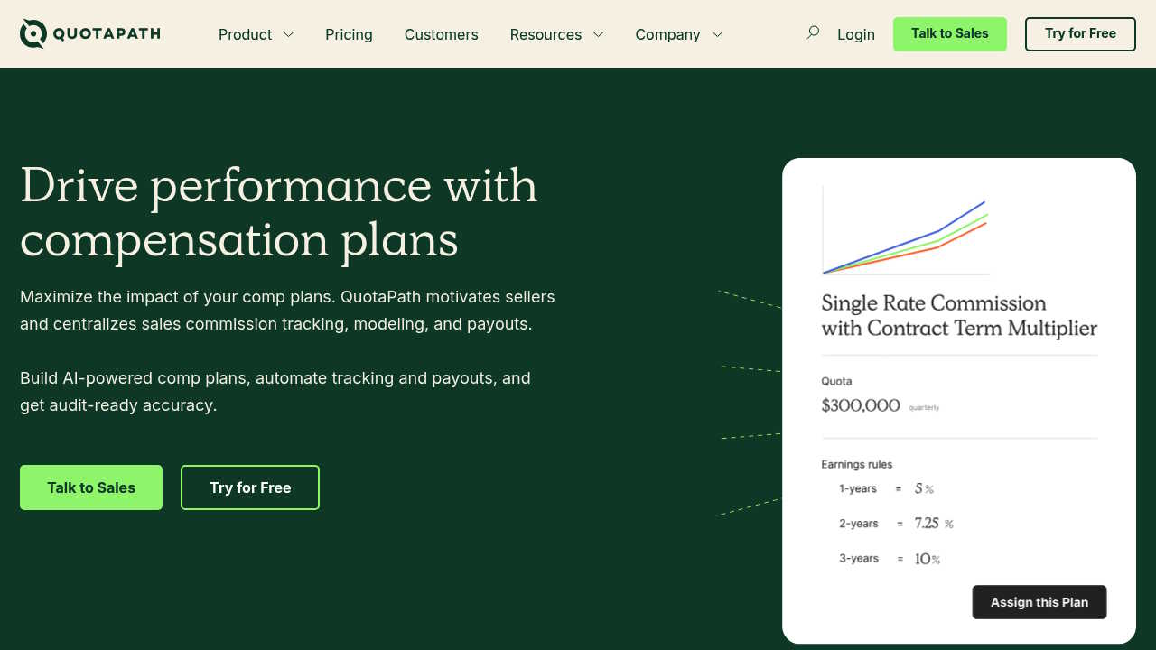 QuotaPath Dashboard
